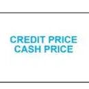 CREDIT PRICE CASH PRICE LABELS(9 ROLLS – JUDO 22)