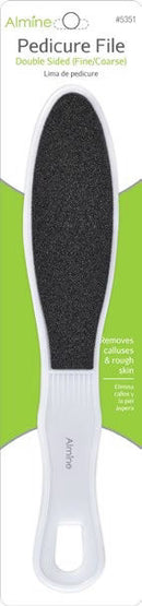 ALMINE 2 SIDED PEDICURE FILE ASST COLOR CS12  /  UOM M144