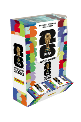 PANINI 2026 COUNTER DISPLAY 12 ALBUMS - 100 STICKERS