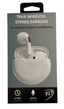 TRUE WIRELESS BLUETOOTH BUDS WHITE WITH CHARGING CASE