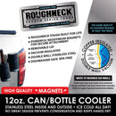 METAL MAGNETIC CAN COOLER 6 PIECES PER DISPLAY