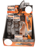 CUCHILLO DE MADERA ROUGHNECK 6 PIEZAS POR DISPLAY