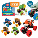 ROARIN PULL BACK 4x4 CAR 6 PIECES PER PACK