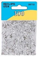 Pines de Empuje - Transparentes - 100 ct. Caja Reutilizable (Paquete de 48)
