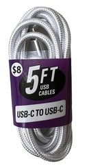 CABLE DE DATOS C A C TRAMADO DE 5 PIES - AL POR MAYOR