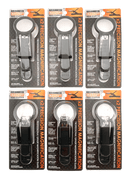 CORTAUÑAS CON LUPA ROUGHNECK 6 PIEZAS POR DISPLAY