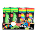 SENSORY SLUG FIDGET FUN TOY 12 PIECES PER DISPLAY
