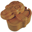 MAGIC SKULL WOOD PUZZLE BOX 6 PIECES PER DISPLAY