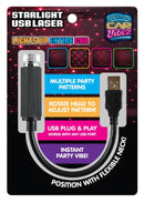 LUZ AMBIENTAL DE ESTRELLAS PARA COCHE USB 6 PIEZAS POR DISPLAY