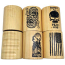HANDMADE CAN COOLER 6 PIECES PER DISPLAY