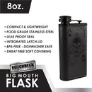 BIG MOUTH FLASK 4 PIECES PER DISPLAY