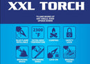 TORCH BLUE XXL 13 PIECES PER DISPLAY